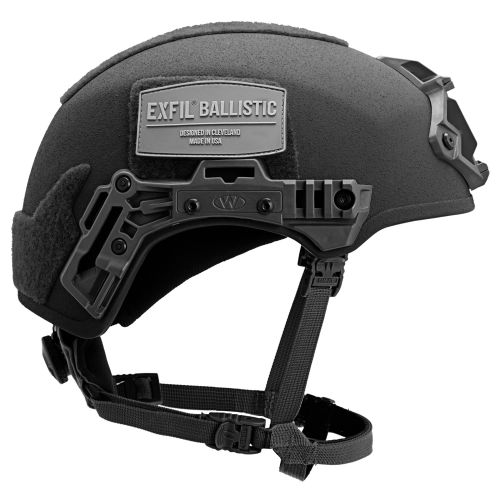 EXFIL Ballistic Helmet with EXFIL Rail 3.0 Black #2