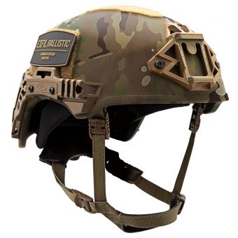 EXFIL Ballistic Helmet with EXFIL Rail 3.0 MultiCam