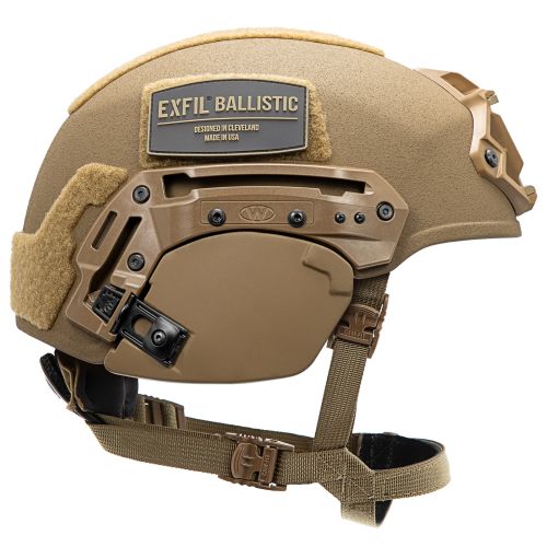 EXFIL Ballistic Ear Covers Coyote Brown #3
