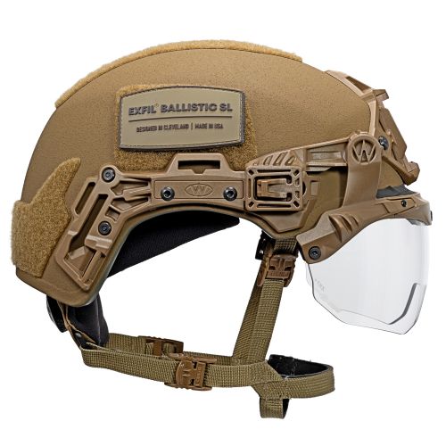 EXFIL Ballistic SL Visor Coyote Brown #3