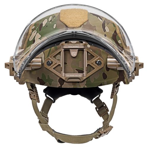 EXFIL Face Shield Installed on the EXFIL Ballistic SL MultiCam #2