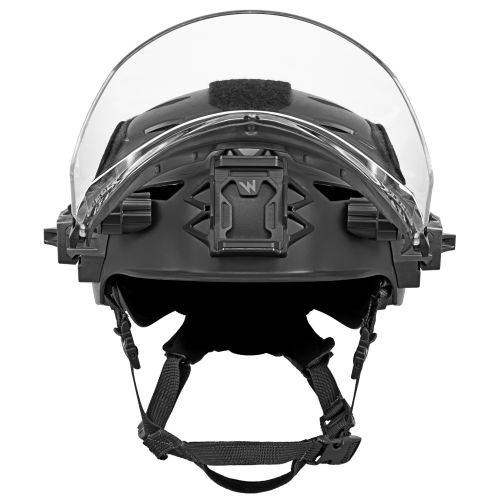 EXFIL Face Shield Installed on the EXFIL LTP Black #2