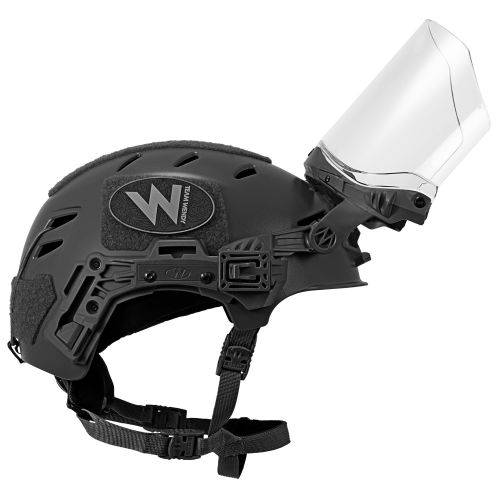 EXFIL Face Shield Installed on the EXFIL LTP Black #5