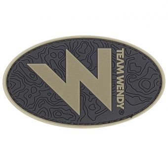 Team Wendy "W" Patch Coyote Brown
