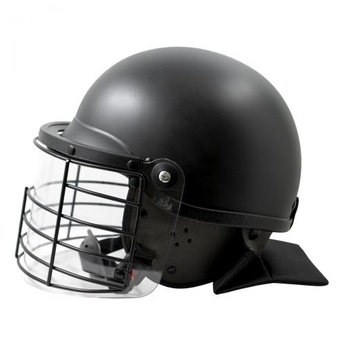 Riot Control Helmet with Steel Grid #2
